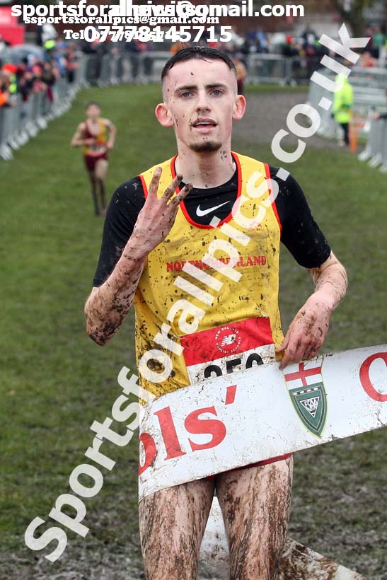 Senior boys 2019 New Balance English Schools Cross Country Champs, Temple Newsam, Leeds. Photo:  David T. Hewitson/Sports for All Pics